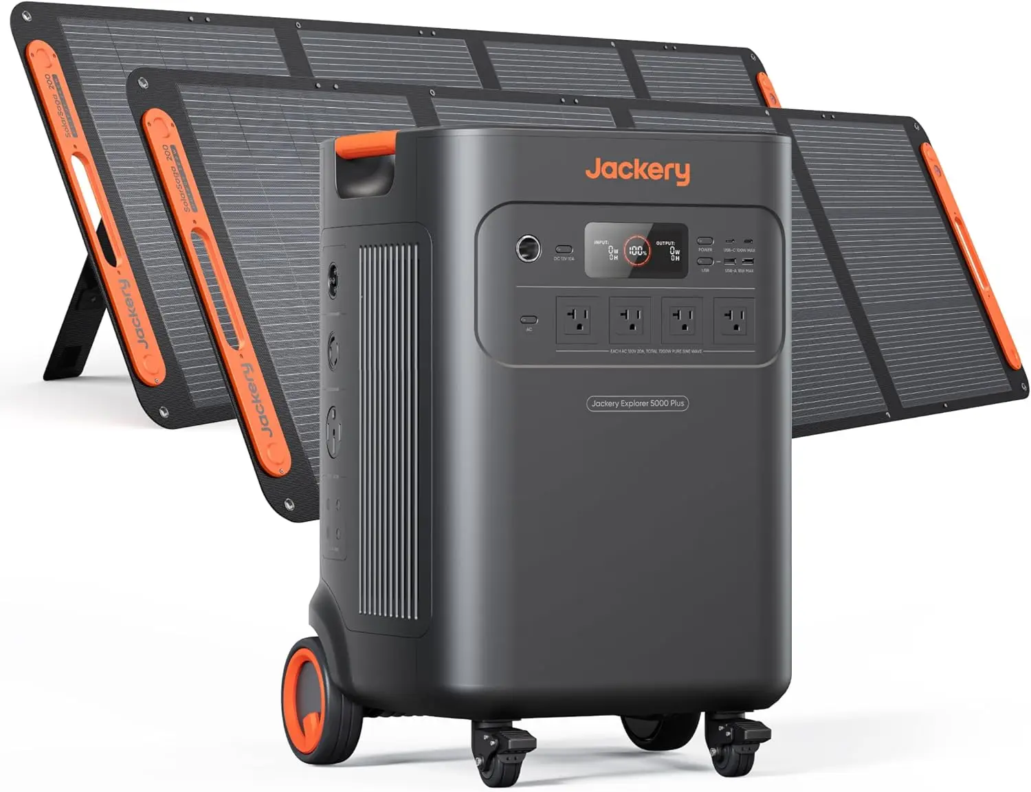Renewable Energy House - Generatore Solare Jackery 5000 Plus con