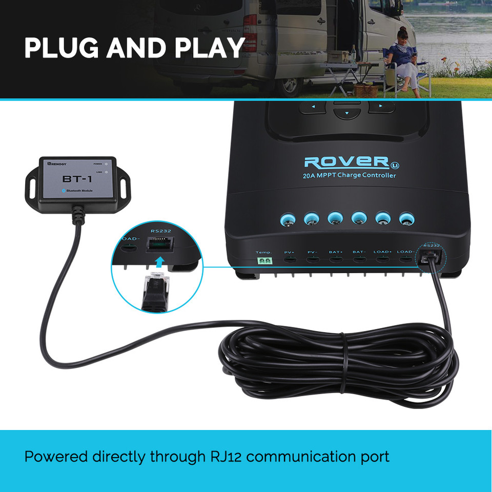 Modulo Bluetooth Renogy Porta  - Renogy Controller Rover recensione e prezzo