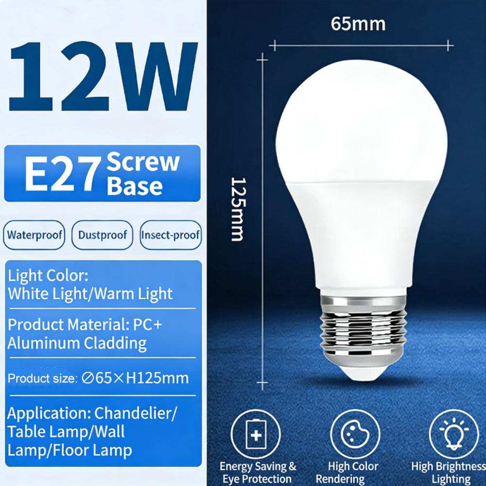 Lampadina LED E27 da 3/7/12/25 - Renewable Energy House recensione e prezzo